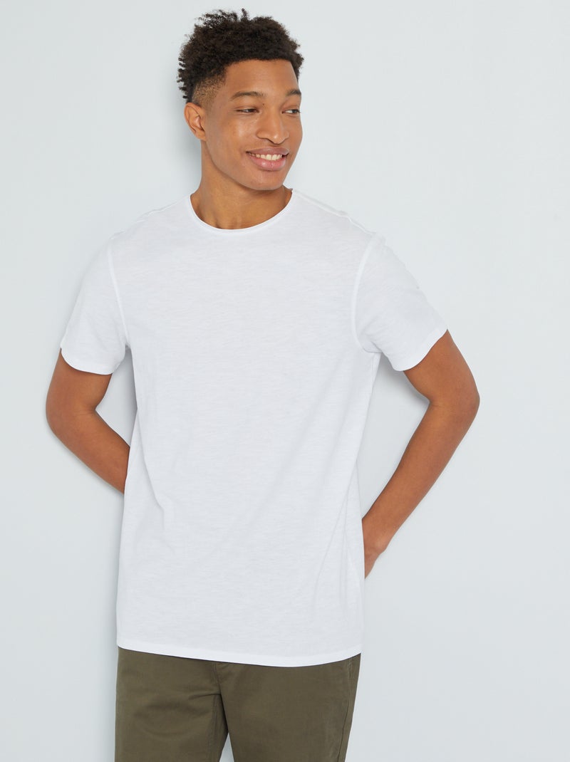 T-shirt  +1,90 m Branco - Kiabi