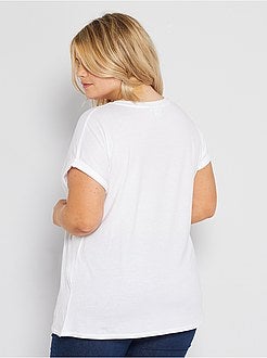 T-shirt 'A Bela e o Monstro' - Kiabi