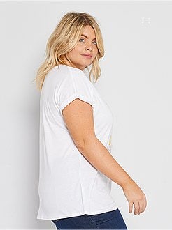 T-shirt 'A Bela e o Monstro' - Kiabi