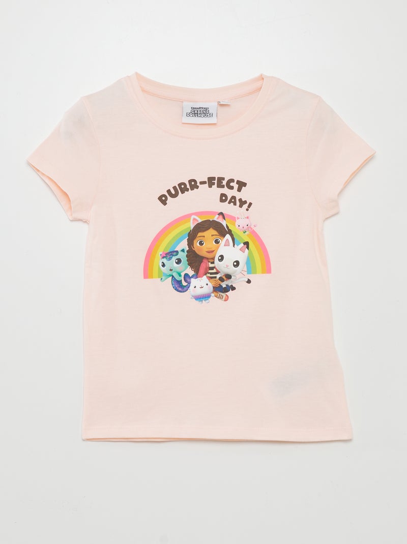 T-shirt 'A Casa Mágica da Gabby' ROSA - Kiabi