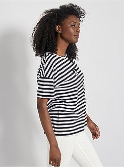 T-shirt à marinheiro 'Mickey' - Kiabi