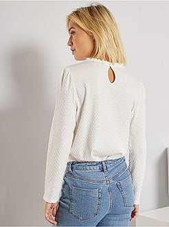 T-shirt a ponto cheio - Kiabi