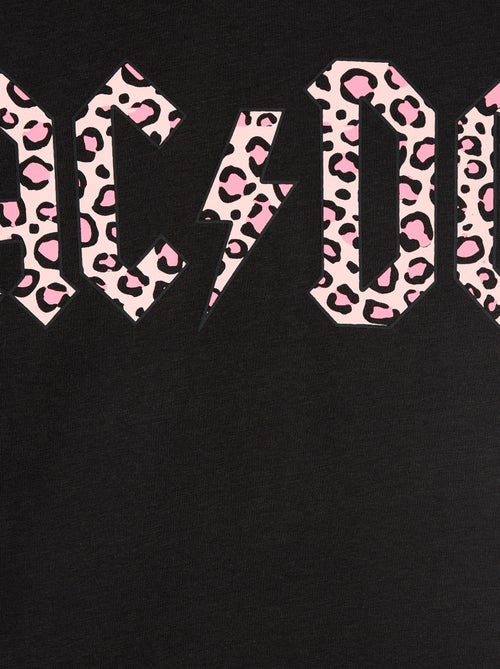 T-shirt 'AC/DC' de manga curta - Kiabi
