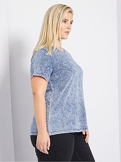 T-shirt acid wash - Kiabi