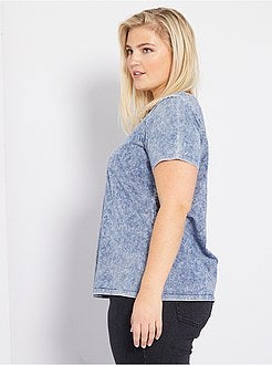 T-shirt acid wash - Kiabi