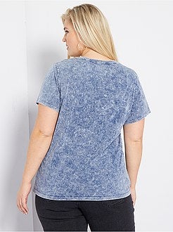 T-shirt acid wash - Kiabi