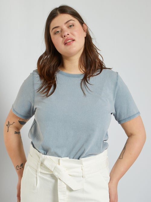 T-shirt acid wash - Kiabi