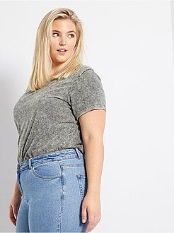 T-shirt acid wash - Kiabi