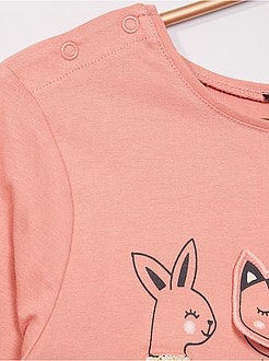 T-shirt adaptada - Kiabi