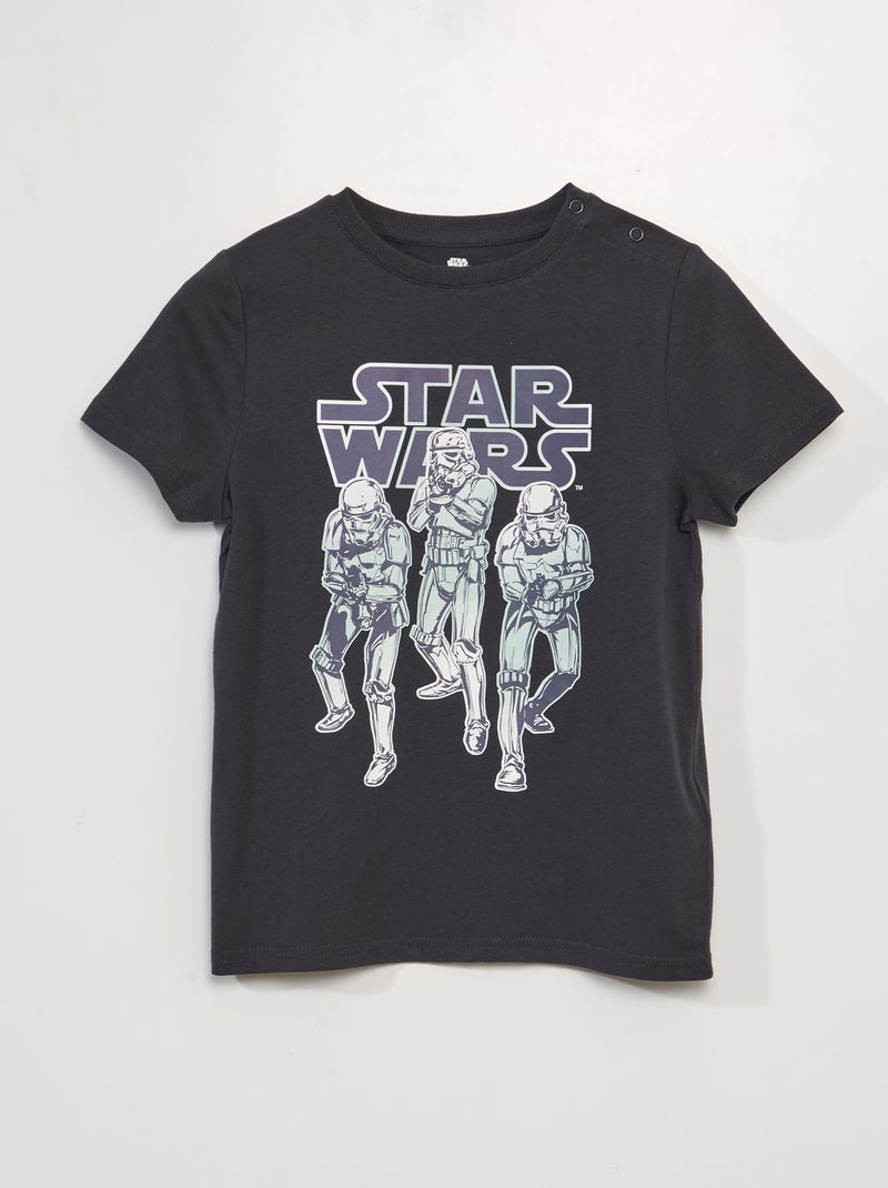 T-shirt adaptativa 'Star Wars' de manga curta BRANCO - Kiabi