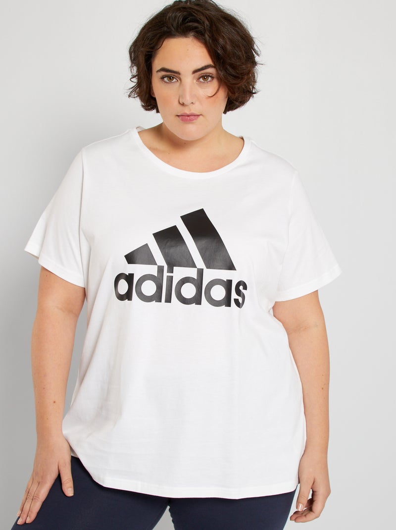T-shirt 'Adidas' BRANCO - Kiabi