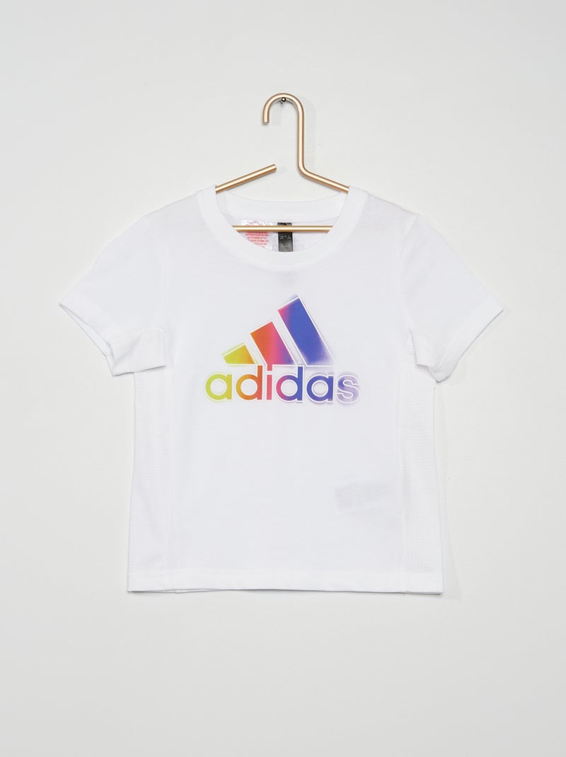 T-shirt 'Adidas' BRANCO - Kiabi