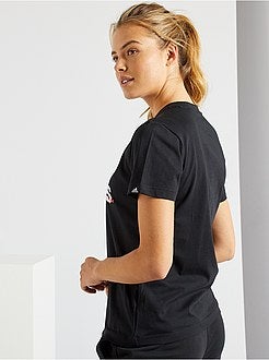 T-shirt 'adidas' com 'flores' - Kiabi