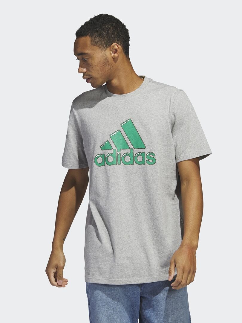 T-shirt 'adidas' de gola redonda BRANCO - Kiabi