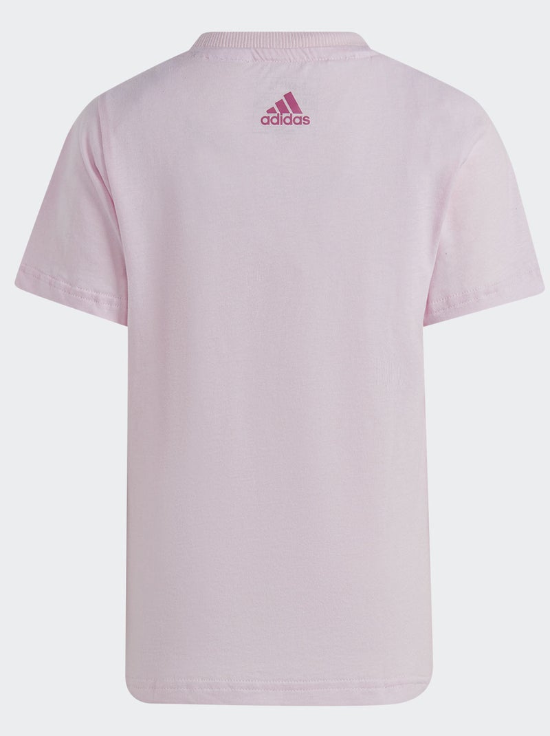 T-shirt 'Adidas' de gola redonda ROSA - Kiabi