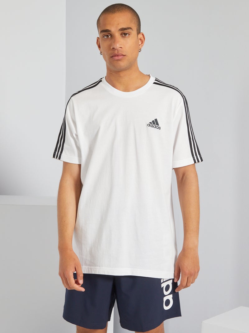 T-shirt 'adidas' em jersey BRANCO - Kiabi