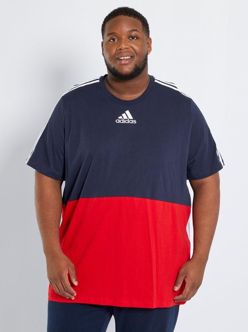 T-shirt 'adidas' em jersey PRETO - Kiabi