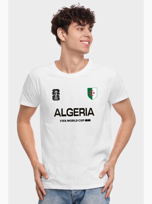 T-shirt algérie homem branco | licença oficial fifa world cup 2026 - Kiabi T-shirt algérie homem branco | licença oficial fifa world cup 2026 - Kiabi