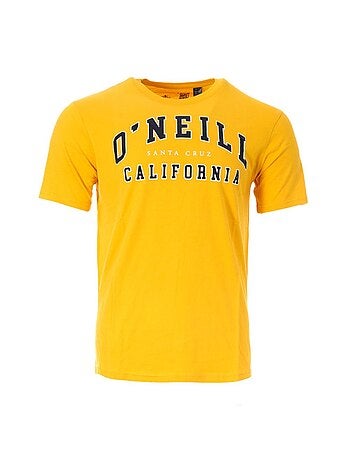 T-shirt Amarela de Surf O'Neill para Homem