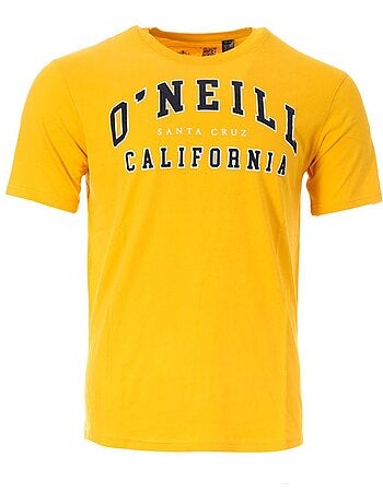 T-shirt Amarela de Surf O'Neill para Homem