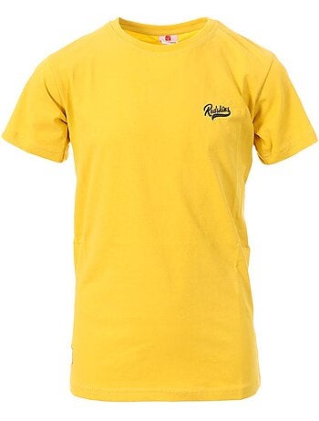 T-shirt Amarela para Menino Redskins RS2334