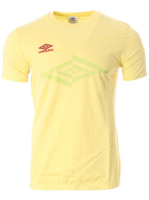 T-shirt Amarela Umbro Mid para Homem - Kiabi