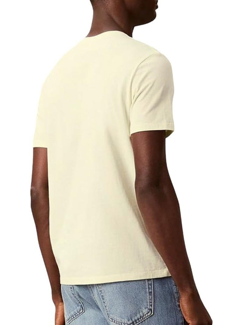 T-Shirt Amarelo Calvin Klein Jeans para Homem Amarelo - Kiabi