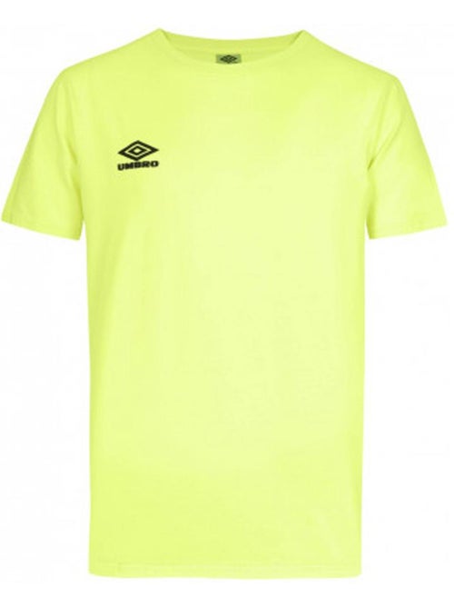 T-shirt Amarelo Fluorescente Umbro Lifestyle para Homem - Kiabi