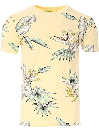 T-Shirt Amarelo Kaporal BIRDY para Homem