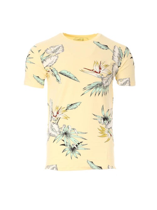 T-Shirt Amarelo Kaporal BIRDY para Homem - Kiabi T-Shirt Amarelo Kaporal BIRDY para Homem - Kiabi
