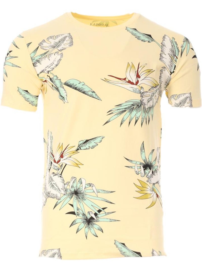 T-Shirt Amarelo Kaporal BIRDY para Homem Amarelo - Kiabi