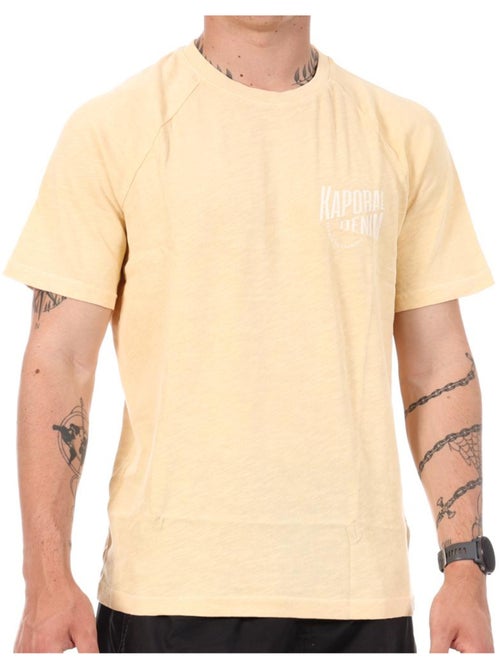 T-Shirt Amarelo Kaporal JEALE para Homem - Kiabi T-Shirt Amarelo Kaporal JEALE para Homem - Kiabi