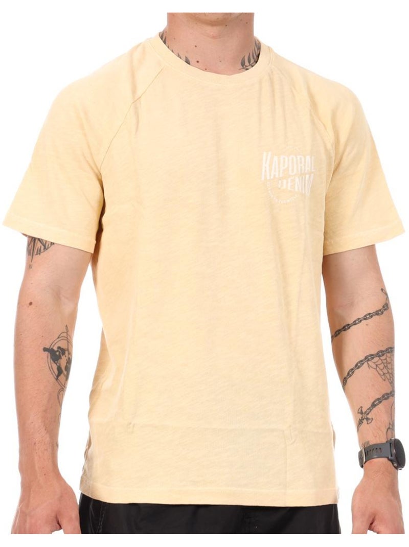T-Shirt Amarelo Kaporal JEALE para Homem Amarelo - Kiabi