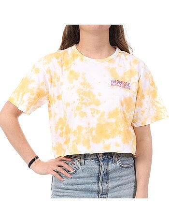 T-Shirt Amarelo Kaporal VICE para Mulher