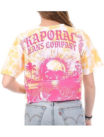 T-Shirt Amarelo Kaporal VICE para Mulher