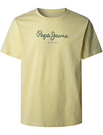 T-Shirt Amarelo Masculino Pepe Jeans Eggo