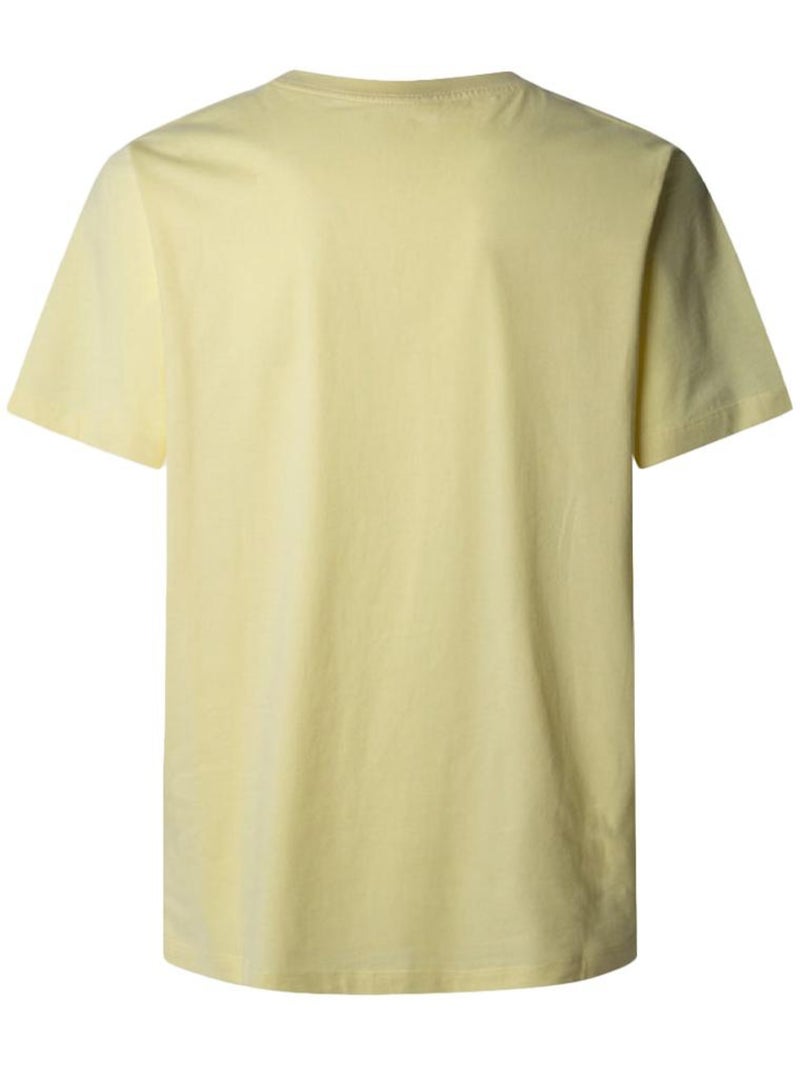 T-Shirt Amarelo Masculino Pepe Jeans Eggo Amarelo - Kiabi
