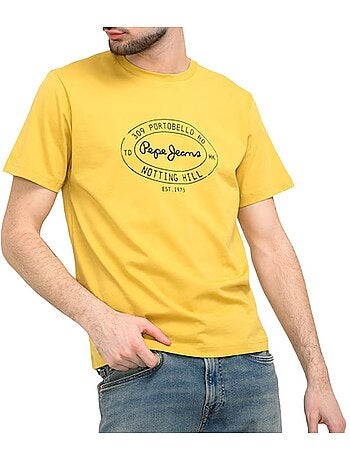 T-shirt branco masculino pepe jeans originals