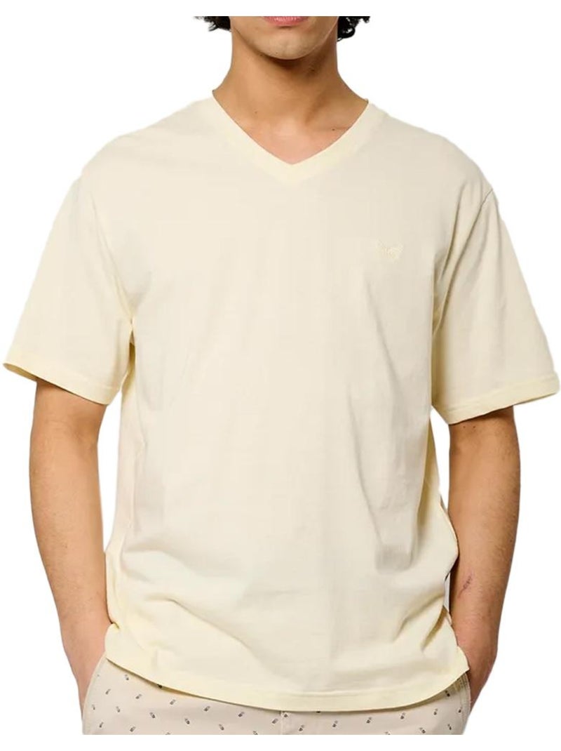 T-Shirt Amarelo para Homem Kaporal SAVEH Amarelo - Kiabi