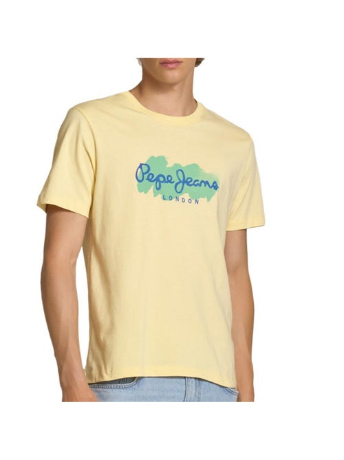 T-shirt Amarelo para Homem Pepe Jeans Milton - Kiabi T-shirt Amarelo para Homem Pepe Jeans Milton - Kiabi
