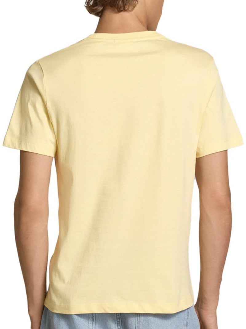 T-shirt Amarelo para Homem Pepe Jeans Milton Amarelo - Kiabi