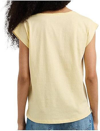 T-shirt rosa pastel pepe jeans cloe para mulher
