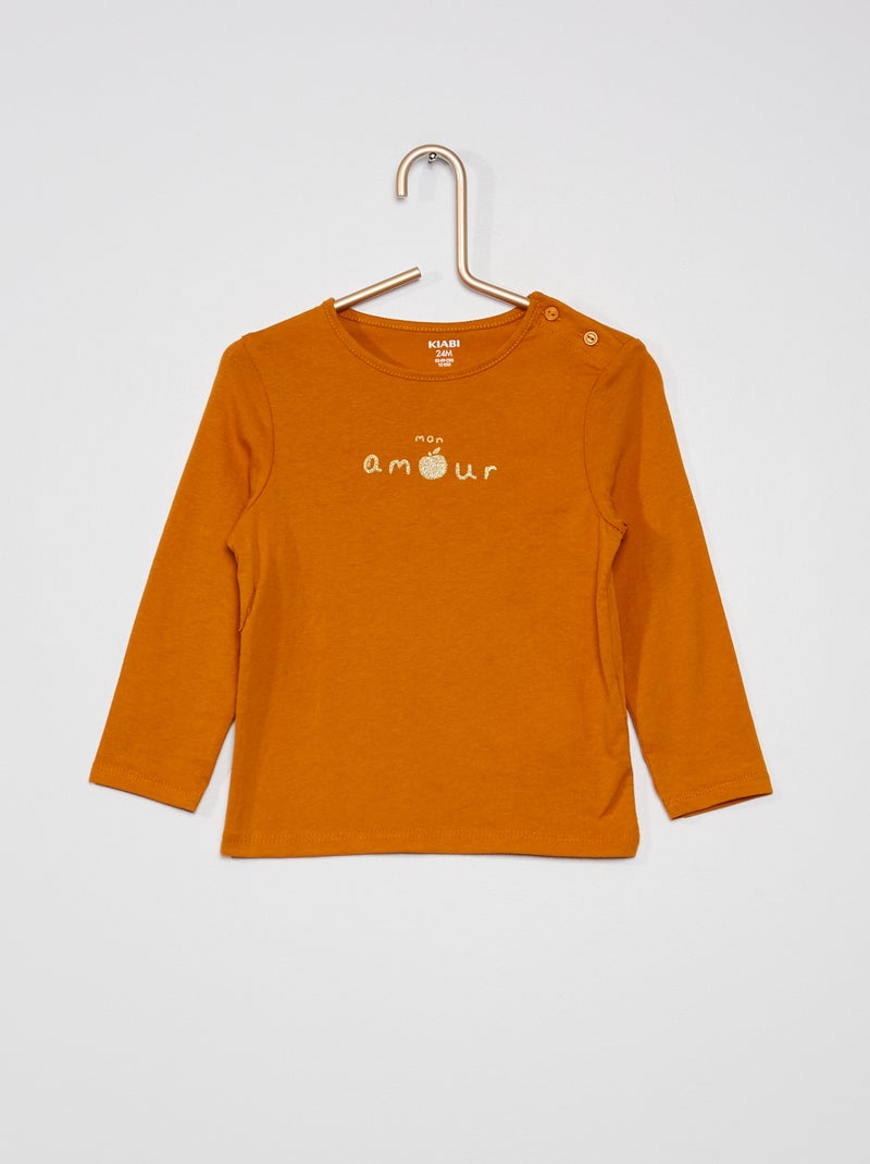 T-shirt AMARELO - Kiabi