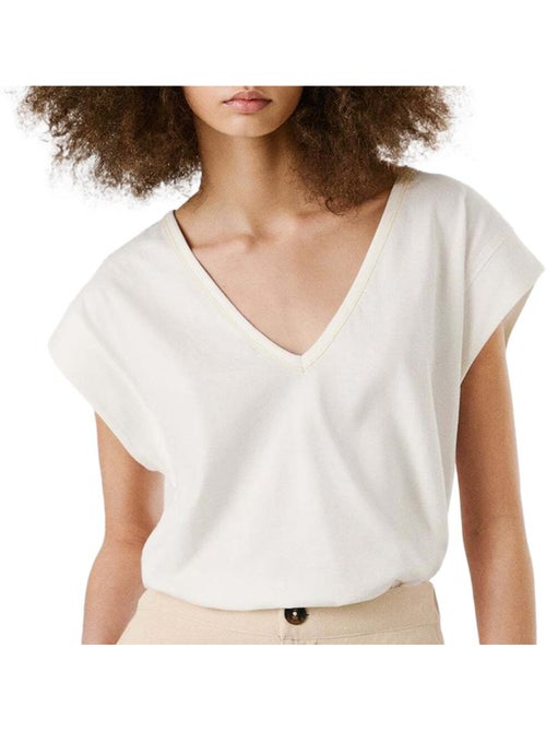 T-shirt Anabelle Pepe Jeans para Mulher em Cru - Kiabi T-shirt Anabelle Pepe Jeans para Mulher em Cru - Kiabi