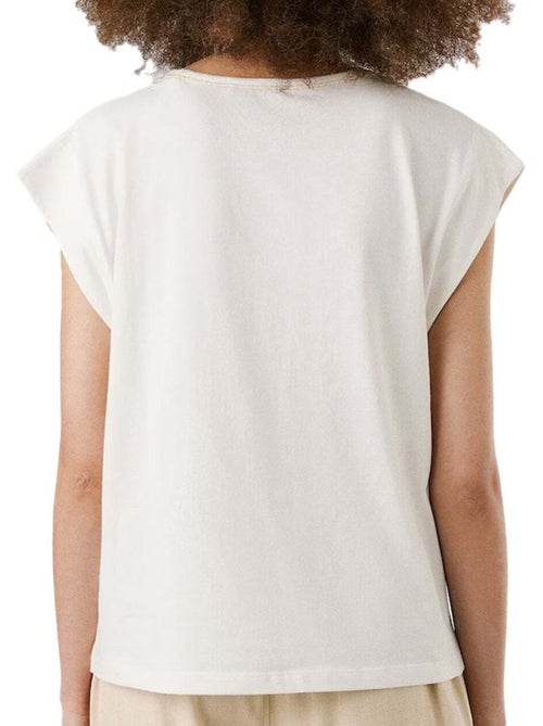 T-shirt Anabelle Pepe Jeans para Mulher em Cru - Kiabi T-shirt Anabelle Pepe Jeans para Mulher em Cru - Kiabi