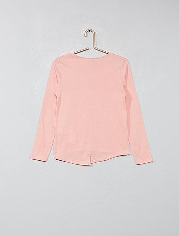 T-shirt animada com brilhantes - Kiabi