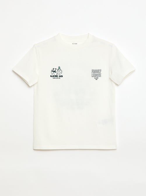 T-shirt animado Dia dos Pais - Kiabi