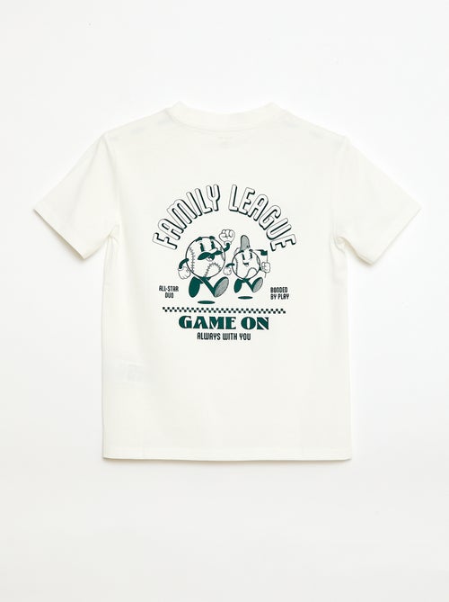 T-shirt animado Dia dos Pais - Kiabi