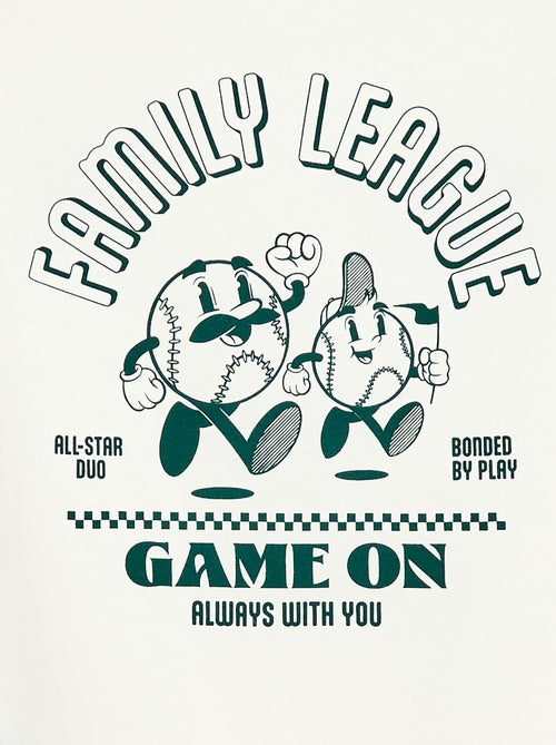 T-shirt animado Dia dos Pais - Kiabi