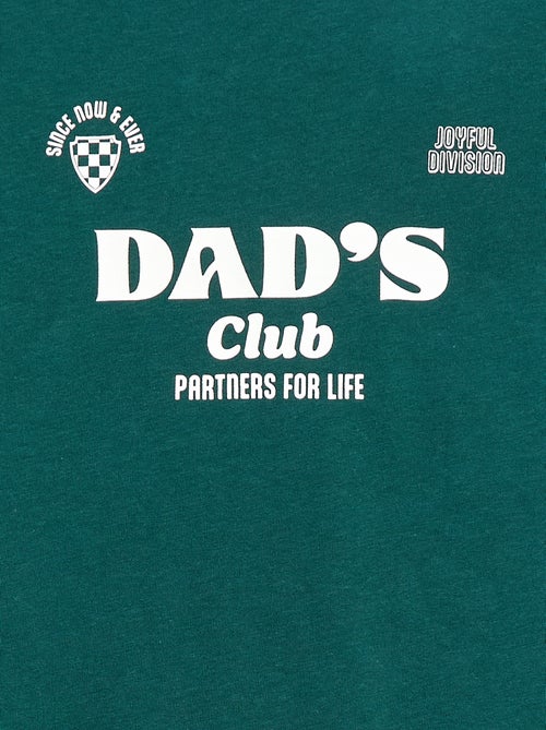 T-shirt animado Dia dos Pais - Kiabi